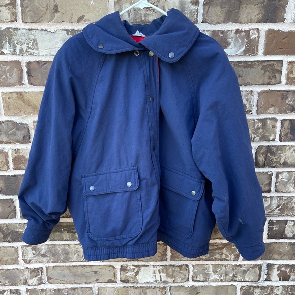 Vintage Other - Vintage 80s blue bomber jacket